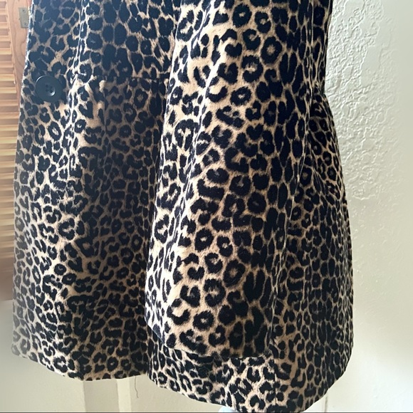 Girls Animal Print Dress Coat Sz 10-12 - Picture 14 of 15